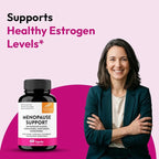 Complete Menopause Support Supplement For Women | With Ashwagandha, Black Cohosh, Dong Quai & Muira Puama | Helps Easing Hot Flashes Night Sweats Mood Swings Hormone Balance & Harmony | 120 Capsules