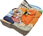 WitnyStore Tiny Morning Alms Giving Offer Sticky Rice and Food to Buddhist Monks in Luang Prabang, Laos Southeast Asia Tourist Attractions Resin Refrigerator Magnet Traveler Souvenir 3D Fridge Magnets
