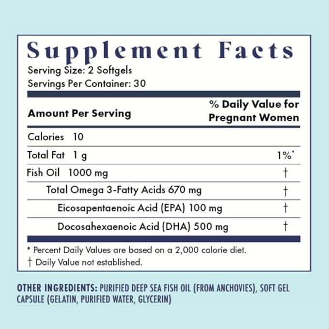 FullWell Women's Prenatal Lemon Essence Essentials - Women's Prenatal Multivitamin & Fish Oil - Supports Maternal Health & Fetal Development - Omega 3, DHA, Folate & Choline - 30 Servings
