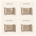 ProMix Nutrition Protein Puff Bars - Variety Pack - Birthday Cake, Snickerdoodle, Banana Bread, Mint Chocolate - Marshmallow Crispy Treat - High Protein & Low Calorie - 12 Bars