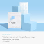 The Patch Remedy Sleep | Valerian, Passionflower, Hops, Magnesium Glycinate | 30 Patches