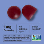 Amazon Basics Kids Melatonin 1 mg Dietary Supplement Gummies 90 Count