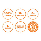 Moon Cheese Cheddar Believe It, 10 Ounce, 2-Pack, Crunchy, Protein-Rich Cheese Snack, Keto Friendly, 100% Real Cheese
