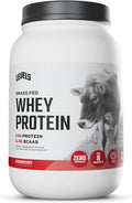 Levels Grass Fed Whey Protein Powder, No Artificials, 24G of Protein, Strawberry, 2LB