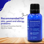 HealthyAnimals4Ever HA4E - Dog Yeast Protection - Homeopathic Support for Yeast Infections - All-Natural Preventive Care for Skin & Ear Health - 300 Tablets