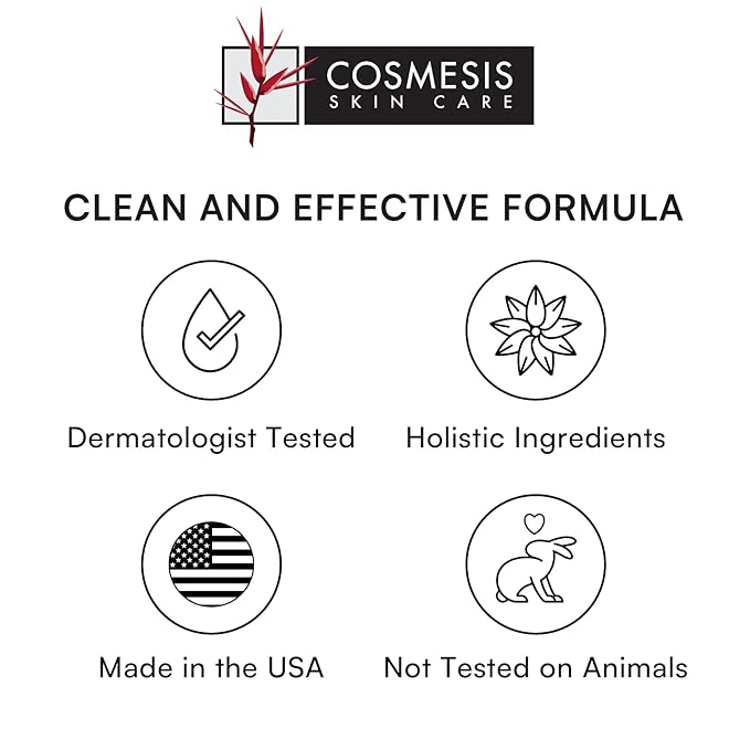 Resveratrol Anti-Oxidant Serum - Combat Aging with Antioxidants from Tea Polyphenols & Resveratrol - 1 fl oz - Cosmesis
