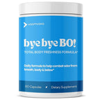 VoomVaya Bye Bye BO – Body Deodorizing Supplement for Women Over 40 – Chlorophyll Pills with Sage & Peppermint – Internal Deodorant for Body Freshness – 60 Capsules