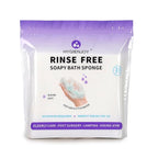 HYGIENJOY-21% Larger Rinse Free Bath Sponges for Adults-Disposable No Rinse Bathing Wipes-Soap Infused,Dry Shower Wipes for Elderly,Camping,Post Surgery Must Haves,(Lavender 25 Counts）