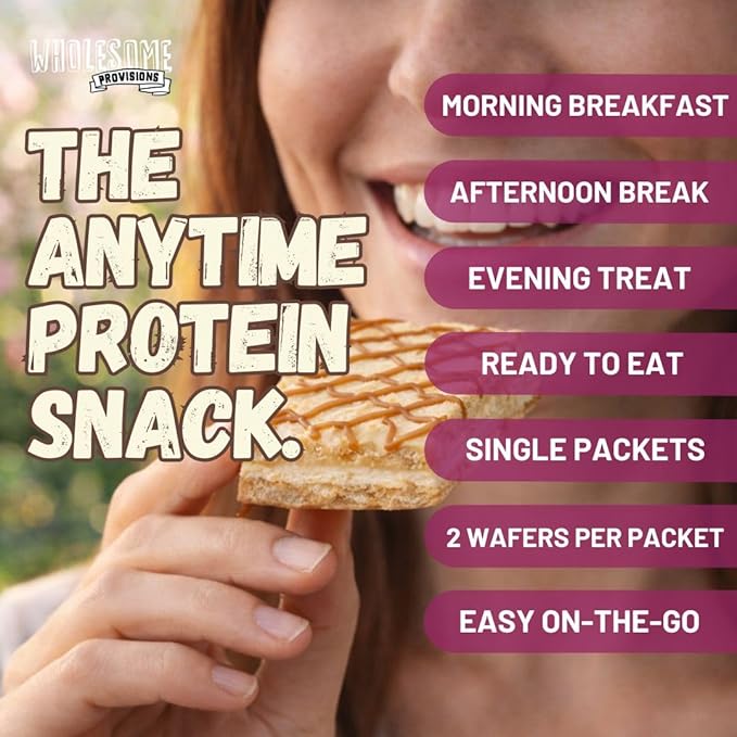 Protein Wafer Squares, Value Variety Pack, 15g Protein, Low in Sugar, 10 Squares Total, Light and Crispy, Includes Vanilla, Mocha, Chocolate, Lemon, Chocolate Raspberry (Variety, 4 Pack)