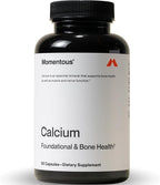 Momentous Calcium with DimaCal Supplement - 250 mg Capsules for Foundational & Bone Health Support - NSF Certified for Sport - Gluten-Free - 60 Servings