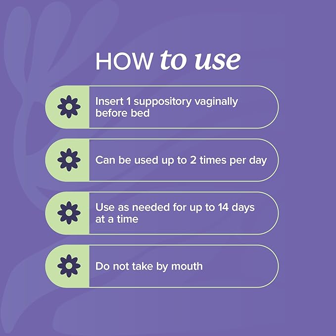 Boric Acid Suppositories for Women 600mg | pH Balance, Vaginal Odor & Itching | Feminine Hygiene & Intimate Health Support | Boric Acid for Women Vaginal Suppositories | Unscented, Vegan | 30 Ct