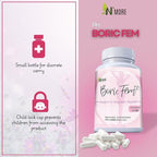 N'More Boric Acid Vaginal Suppositories with Applicator - 100% Pure Made in USA - Boricfem Support Vaginal Health (One) (60 Count (2 Pack), Boric Acid Suppositories)