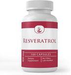 PURE ORIGINAL INGREDIENTS Resveratrol, (100 Capsules) Always Pure, No Additives Or Fillers, Lab Verified