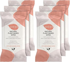 Veeda Plant-Based Feminine Wipes – pH-Balanced, Hypoallergenic & Biodegradable Wipes for Sensitive Skin, Fragrance-Free Travel Sized Wipes – 120 Count
