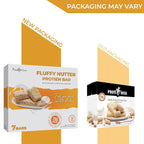 ProtiWise – High Protein 15g Bar | 7/Box | Weight Loss, Diet, KETO Friendly, Hunger Control, Meal Replacement | Gluten Free, Low Fat, Low Sugar (Fluffy Nutter)