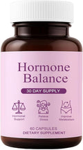 Hormonal Balance Supplements for Women - Weight Management for Menopause Relief, Support Mood & Energy, with Ashwagandha, Ginger Root, 60 Capsules