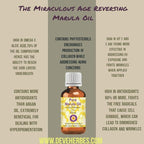 Deve Herbes Pure Marula Oil (Sclerocarya birrea) Cold Pressed (Pack of Five) 100ml X 5 (16.9 oz)
