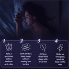SweetDreams Dream Gummies Natural Sleep Aid for Adults, 5mg Melatonin, Magnesium, & L-Theanine - Vegan Gummy Supplement - Melatonin Gummies for Deeper Sleep (60 Count - Lullaby Berry)