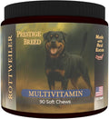 Multivitamins, Balanced Nutrition for Your Rottweiler, 90 Count, Made in The USA with Real Bacon