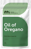 Micro Ingredients Oil of Oregano Softgels with Black Seed Oil, 450 Count | 2-in-1 Oregano Oil & Black Seed Oil Complex | 4X Strength Carvacrol & Thymoquinone Formula* | Non-GMO