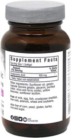 Bluebonnet Nutrition Beautiful Ally Hyaluronic Acid 100mg, Nurture Radiant Skin*, Non-GMO, Gluten-Free, Soy-Free, 90 Softgels, 90 Servings