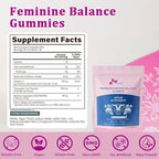 GUITI Premium Feminine Balance Gummies, Hawaiian Pineapple Flavored Gummies, Pineapple Gummies for Women PH, Vaginal Probiotics, 60 Gummies ﻿