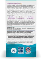 Nordic Naturals Complete Omega-D3, Lemon Flavor - 60 Soft Gels - 565 mg Omega-3 + 70 mg GLA + 1000 IU Vitamin D3 - EPA & DHA - Healthy Skin, Cognition, & Positive Mood - Non-GMO - 30 Servings
