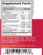 Bariatric Expert Hair Vitamin Gummies – Fast-Melting Dietary Supplement for Adults Post Bariatric Surgery, Nutritionist Recommended, Essential Daily Formula for Optimal Wellness - 60 Count