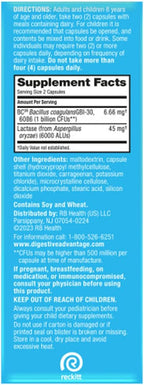 Digestive Advantage Lactose Defense Enzymes + Probiotics for Women & Men Occasional Bloating, Lactose Breakdown, Minor Abdominal Discomfort, Immune Support, 96 Count Capsules (4 Pack)