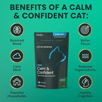 VetriScience Composure Calming Chews for Cats – Supports Relaxation & Balanced Behavior During Travel & Vet Visits, Daily Stress & Anxiety Support Supplement Chicken and Trout Flavor, 30 Count