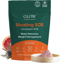 Bloating SOS Fast-Acting Drink Powder, Bloating Relief for Women with Morosil & Digestive Enzymes, for Water Retention, Metabolism, Gut Health & Immune Support, Citrus Orange - Dietitian Co-Developed