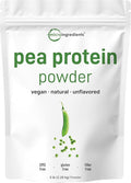Micro Ingredients North American Grown, Pea Protein Powder, 5 Pounds | Plant Based, Unflavored | Complete Vegan Protein Source with BCAAs & EAAs – 27g Serving | Non-GMO, Keto Friendly