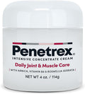 Penetrex Joint & Muscle Care - Soothing Massage Cream - Premium Whole Body Rub with Arnica, Vitamin B6 MSM & Boswellia - Non-Greasy 4oz Cream