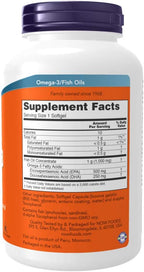 NOW Foods - Ultra Omega-3 500 EPA/250 DHA - 180 Softgels