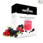ProtiWise High Protein Diet Drink Mix | Berry Blast | Meal Replacement for Weight Loss and Hunger Control | 15 grams Protein, Low Calorie, Low Fat, Sugar-Free, Keto Friendly | 7/Box