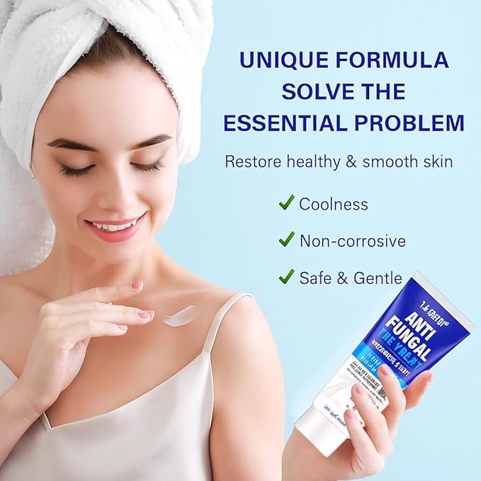 TAGRID Antifungal Cream for Ringworm & Tinea Versicolor, Maximum Strength Antifungal Care for Men & Women, Daily Use for Body Skin, Fast Itch Relief, 100g