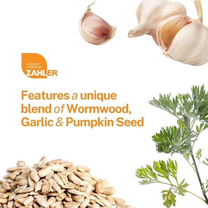 Zahler - ParaGuard Liquid Drops - Gut Health Supplement - Formula has Wormwood, Garlic Bulb, Pumpkin Seed, Clove & More - Natural Support for Humans - Certified Kosher (4 Oz) (4 oz., Drop)