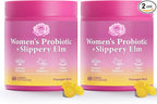 Her Juicy Feminine Probiotics Gummies with Slippery Elm Supports pH Balance Gut Health & Immune System Promote Vaginal Health for Women 120 Pineapple Gummies