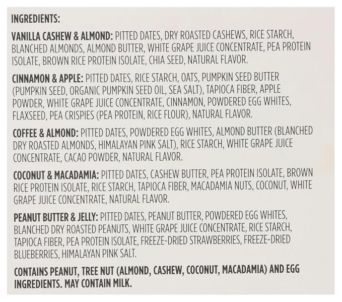 365 by Whole Foods Market, Chewy Protein Bites Variety Pack, 1.58 Ounce (Pack of 5)