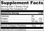 1MD Nutrition Collagen Peptides - Hydrolyzed Collagen Powder Types I & III for Women & Men - Joint, Hair & Nail Support - Unflavored - 30 Servings