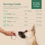 Fera Pets Goat Milk - Cat & Dog Hip and Joint Support with Glucosamine, MSM & Green Lipped Mussel - Supports Flexibility, Mobility & Bone Health - for Picky Eaters - 60 TSP