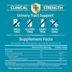 AZO D Mannose Urinary Tract Health, Cleanse, Flush & Protect The Urinary Tract, No.1 Pharmacist Recommended Brand, Clinical Strength, Non-GMO, 120 Count (Pack of 2)