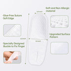 Finger Teeth Wipes for Adults, 60pcs, Oral Brush ups for Teeth Cleaning, Deep Cleaning Teeth Wipes, Gum Cleanning, Teeth Whitening Wipes, Oral mucosa Cleaner, Mint Flavor