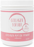 Collagen For Her: Unflavored Collagen Peptides Powder - Hydrolyzed Collagen Protein Supplement for Women | Vital for Hair, Skin, Nails, Gut Support, Paleo, Keto (41 Servings)