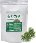 K-Herb Korean Pine Needle Powder – 100% Pure Wild-Harvested Pine Needles from Korea, Natural Herbal Tea Ingredient 솔잎가루 (10.6 oz (300g), Pine Needle)