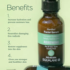 Purifect Renewing Squalane Facial Serum for Skin - Smooths, Softens, and Hydrates with Vitamin E & Arginine, Adds Moisture & Hydration, Cruelty Free Skincare, Made in USA - 1 fl oz
