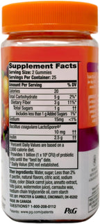 Align Digestive Health Prebiotic + Probiotic Gummies Fruit Flavored - 50 ct
