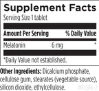 Designs for Health Time Release Melatonin SRT - Melatonin Supplement for Sleep - Sleep Supplement for Adults, 6mg Per Tablet - Vegan + Non-GMO (60 Tablets)