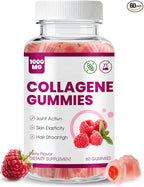Collagen Peptides Gummies, Collagen Gummies for Women with Type I, II, III, V, X Collagen Peptides, Biotin,& Multivitamins, Promote Skin,Hair,Nail Health