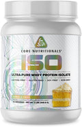 Core Nutritionals ISO Whey Protein Isolate | High-Purity Protein from Whey Isolate | Lean Muscle & Recovery Support | 32 Servings (Vanilla Cake)